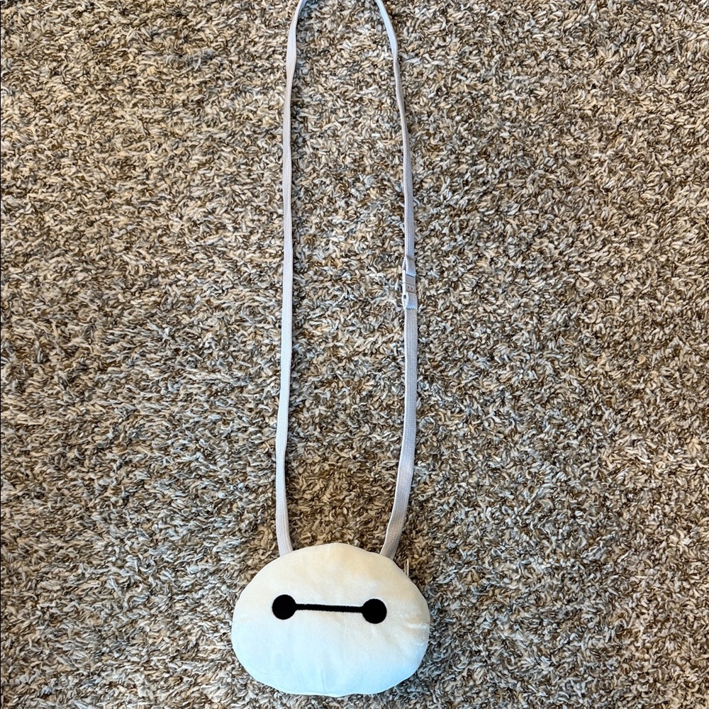 Tokyo Disney Resort Big Hero 6 Baymax Face Shaped Shoulder Bag Disneyland 2024